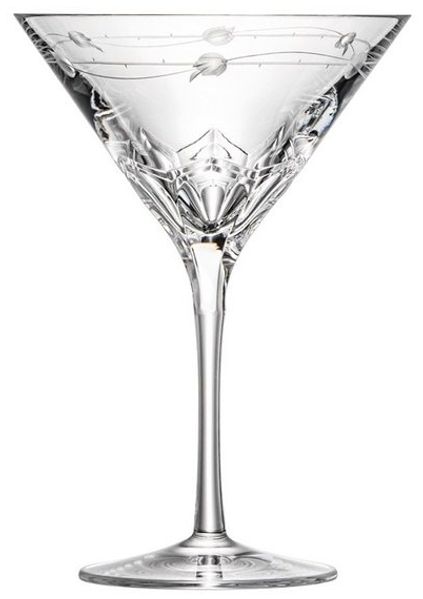 ARNSTADT KRISTALL Cocktailglas Lilly (17,5 cm) - Kristallglas mundgeblasen · von Hand geschliffen · H, 1-tlg, Kristallglas