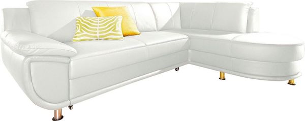 TRENDMANUFAKTUR Ecksofa Rondo, zeitlos und elegant, OTTOs Choice, bequem, L-Form, wahlweise mit Federkern, wahlweise mit Bettfunktion
