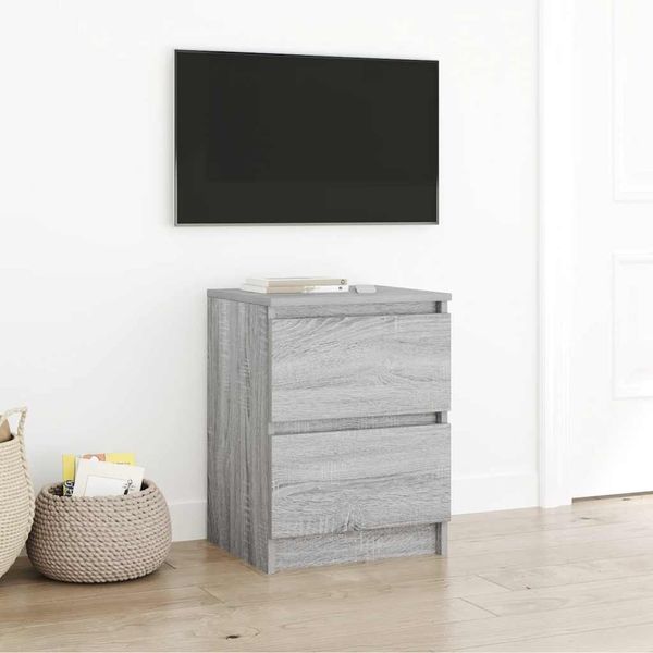 vidaXL TV-Schrank Grau Sonoma 40x35x54 cm Holzwerkstoff 861774