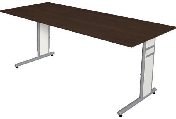 Kerkmann Schreibtisch StageOne Form 4 BxT180x80cm wenge