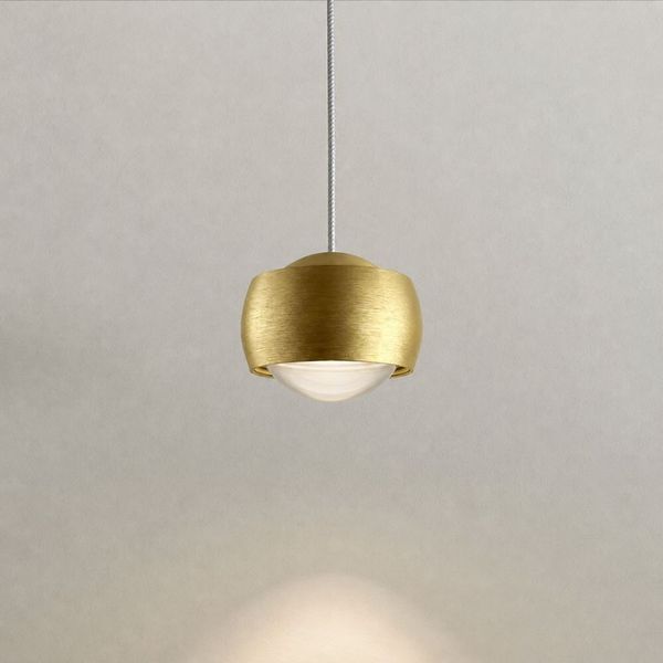 s.luce Beam LED Galerieleuchte Ø 8cm 500cm Gold