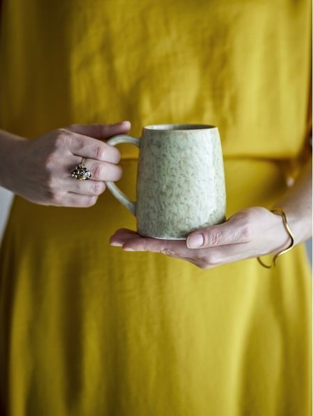 CREATIVE COLLECTION Winnie Becher Bunt Steingut
