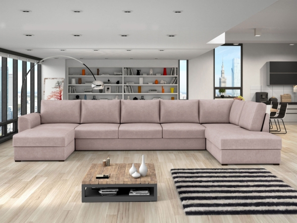 Wohnlandschaft Wilma Large Premium (Farbe: Zoya 03, Seite: Rechts)