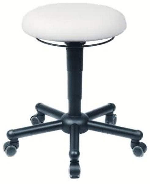 meychair meychair Hocker XXL 10024 A19-TR-KL-XXL Rollen weiß
