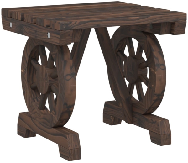 vidaXL Garten-Fußhocker 40x36,5x38,5 cm Massivholz Tanne 365110