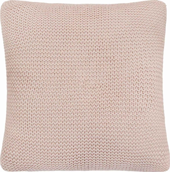 vidaXL Wurfkissen Geflecht mit Kissen 2 pcs Rosa 45 x 45 cm Baumwolle 245100