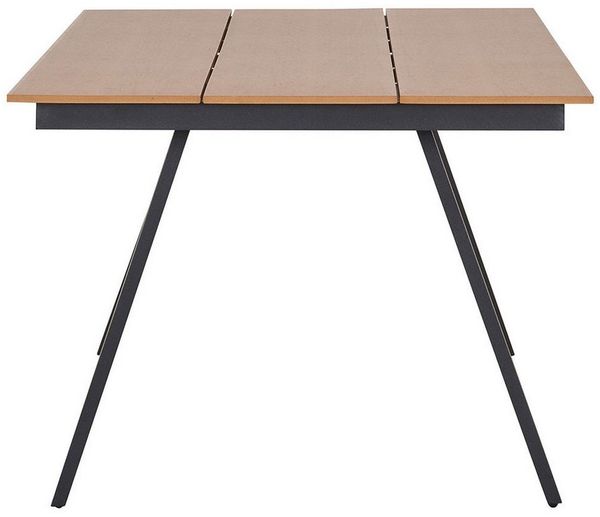 ebuy24 Gartentisch Toronto Gartentisch 100x220cm Natur, schwarz. Bild 2