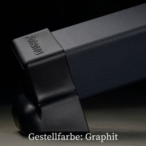 Potenza Pereira Hängematte mit Gestell – 220kg für 2 Personen I 100% Baumwolle Hängematte - 230x160, 200kg I Zebra Bild 9