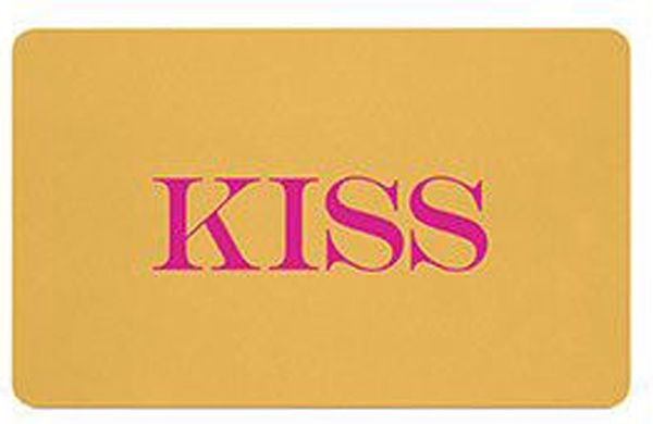 Paperproducts Frühstücksbrettchen D@H Kiss D@H