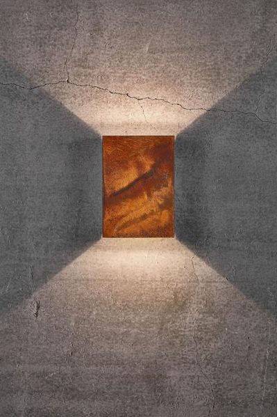Nordlux Fold 15 Außenwandleuchte LED 2x220lm corten inkl. Schablonen