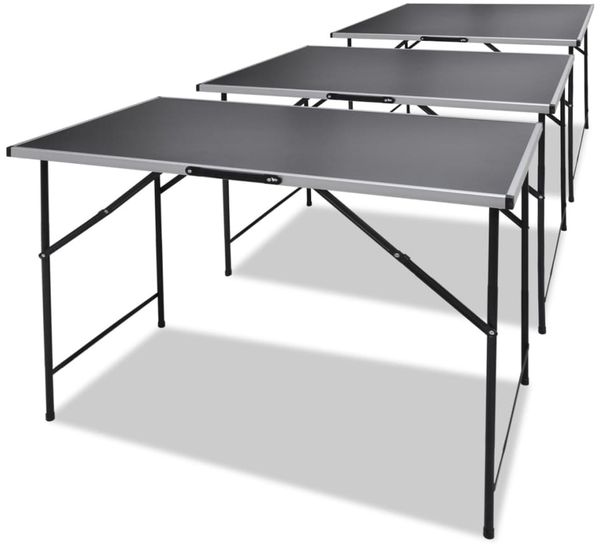 vidaXL Tapeziertische 3 Stk. Klappbar 140735