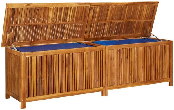 vidaXL Garten-Aufbewahrungsbox 200x50x58 cm Massivholz Akazie 316500 Bild 6