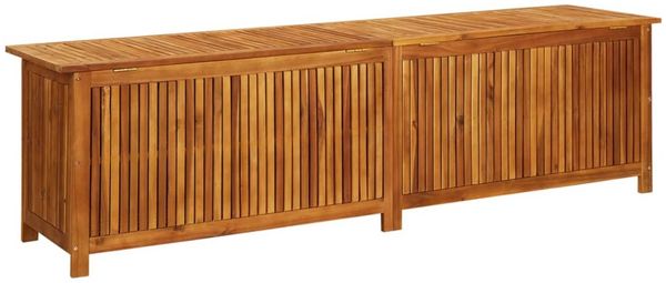 vidaXL Garten-Aufbewahrungsbox 200x50x58 cm Massivholz Akazie 316500 Bild 5