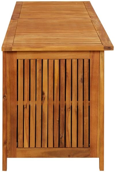vidaXL Garten-Aufbewahrungsbox 200x50x58 cm Massivholz Akazie 316500 Bild 4