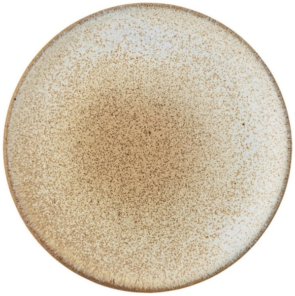 Bloomingville Teller Bloomingville Paula Teller, Natur, Steingut Ø 20 cm