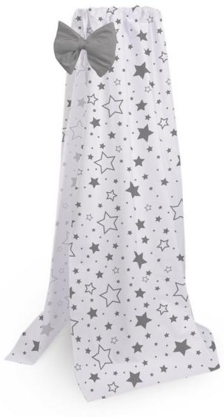 Amilian Betthimmel (Himmel für Babybett, Stubenwagen, Babywiege), Chiffon- oder Vollstoffhimmel