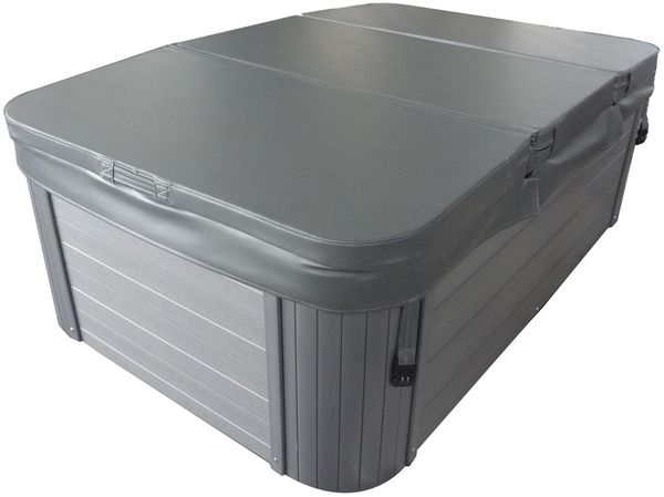 Sanotechnik Outdoorwhirlpool 'Modena' Blau inkl. Abdeckung, 205 x 130 x 70 cm Bild 2