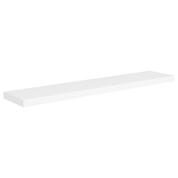 vidaXL Schweberegal Weiß 120x23,5x3,8 cm MDF 323820 Bild 2