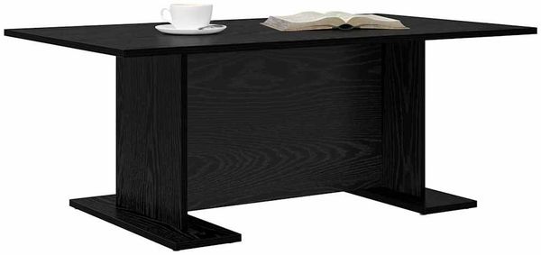 vidaXL Couchtisch Schwarz Eichen-Optik 103.5 x 60 x 40 cm 875154 Bild 3