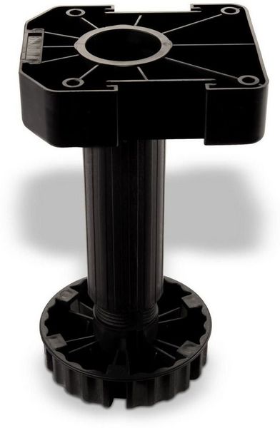 SO-TECH® Möbelfuß Sockelfuß Höhe 150 mm Stellfuß verstellbar, (40-St), inkl. 10 Sockelbefestigungsclip