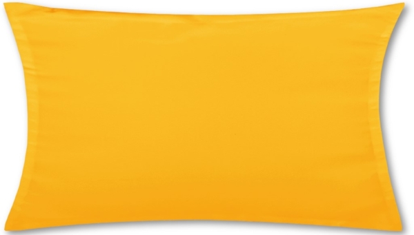 Kissenhülle Dekokissen Kissenbezug Microfaser - viele Größen und Farben Orange 40 x 80 cm