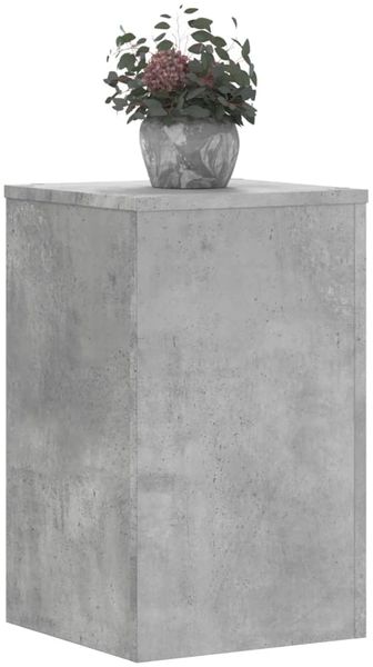 vidaXL Pflanzenständer 2 Stk. Betongrau 30x30x50 cm Holzwerkstoff 852918 Bild 8