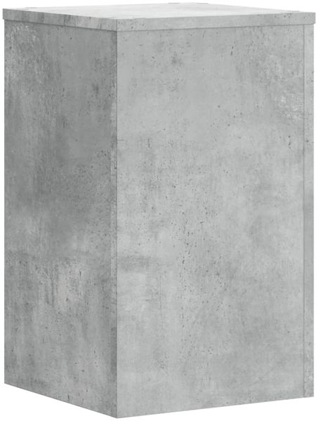 vidaXL Pflanzenständer 2 Stk. Betongrau 30x30x50 cm Holzwerkstoff 852918 Bild 3