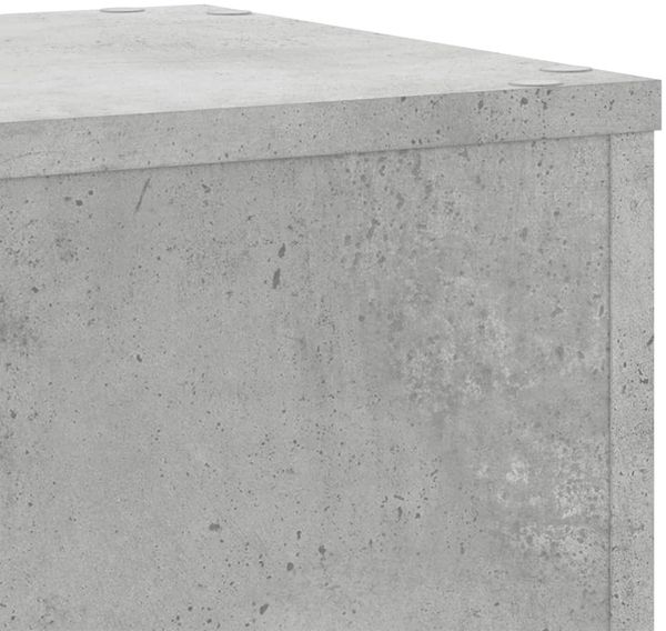 vidaXL Pflanzenständer 2 Stk. Betongrau 30x30x50 cm Holzwerkstoff 852918 Bild 7