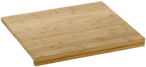 kela Schneidebrett Universalbrett KIANA, Braun, B 53 cm, L 53 cm, Holz, beidseitig verwendbar, mit Saftrille auf einer Seite