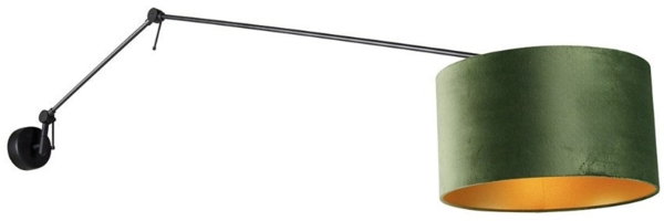 Qazqa Wandleuchte Blitz, ohne Leuchtmittel, E27, Grün, Modern, Stahl, 1-flammig Bild 5