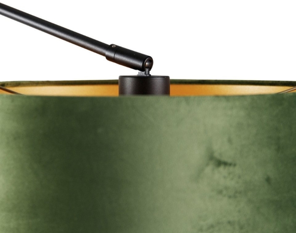 Qazqa Wandleuchte Blitz, ohne Leuchtmittel, E27, Grün, Modern, Stahl, 1-flammig Bild 2