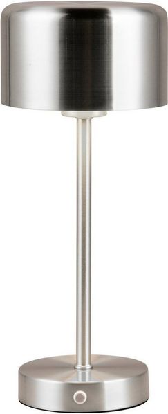 Reality Leuchten LED Tischleuchte JEFF, Dimmfunktion, USB-Ladefunktion, LED fest integriert, Warmweiß, Akku Tischlampe mit USB-C Anschluss, Touchdimmer 4 Stufen, Höhe 30cm