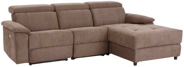 Home affaire Ecksofa Binado, L-Form, mit manueller oder elektrischer Relaxfunktion mit USB-Anschluss Bild 3