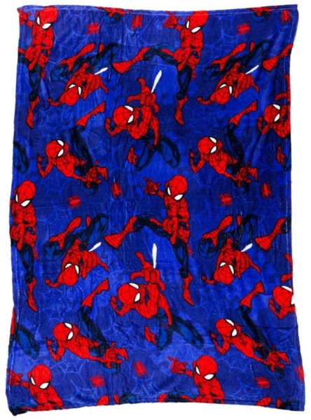 Spiderman Wohndecke – Weiches & leichtes Decke für Bett & Sofa (110x150 cm)