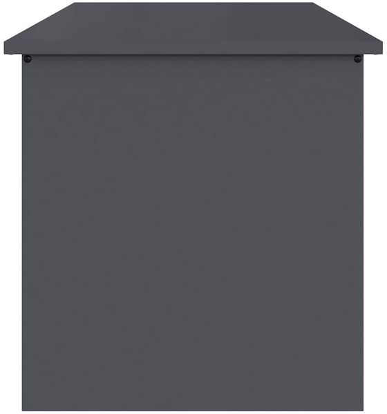 vidaXL Gartenlagerkissenbox Stahl 80 x 50,5 x 50 cm 180 Anthrazit 874569 Bild 7