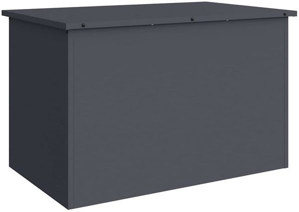 vidaXL Gartenlagerkissenbox Stahl 80 x 50,5 x 50 cm 180 Anthrazit 874569 Bild 2