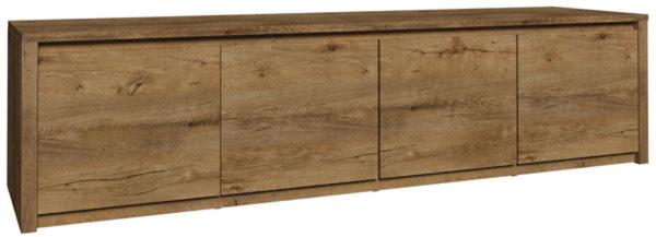 Lowboard Montana TV-Kommode 170cm eiche lefkas grifflos