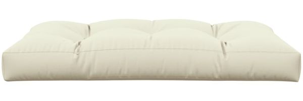 vidaXL Palettenkissen Creme 120x80x12 cm Stoff 360515 Bild 4
