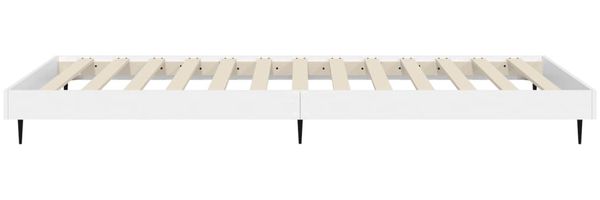 vidaXL Bettgestell Weiß 90x200 cm Holzwerkstoff 832269 Bild 7