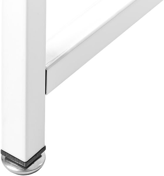 Schreibtisch ANDASTE Weiß 120 cm 60 cm Bild 6