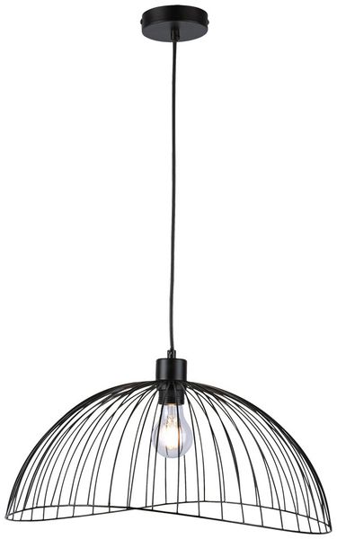 LED Hängeleuchte, Käfig Design, schwarz, 46 cm, FABIO