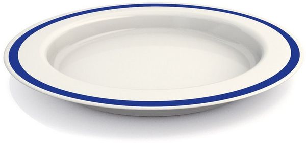 Ornamin Speiseteller ORNAMIN Großer Teller mit Kipp-Trick, (1 St), Esshilfe l Alltagshilfe l bruchstabil l Made in Germany