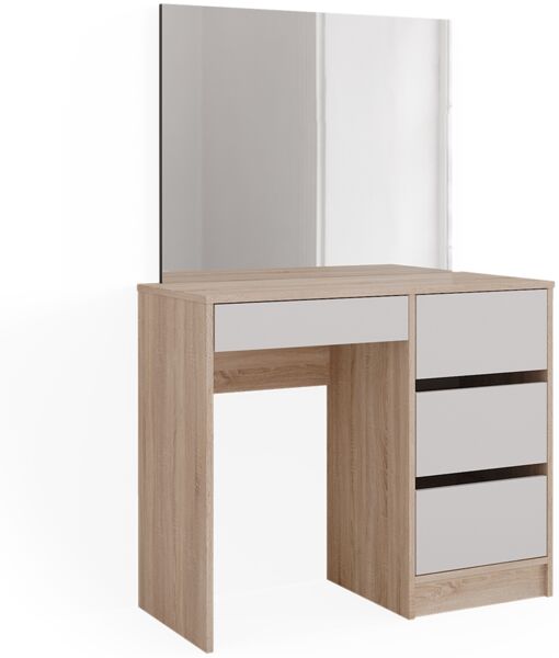 Schminktisch Sherry Sonoma 90 cm mit Spiegel Vicco