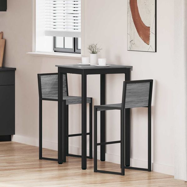 vidaXL Stehtisch Holzwerkstoff 892671