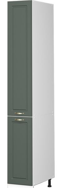 Apothekerschrank Fame-Line Grün-Gold Landhaus 30 cm Vicco
