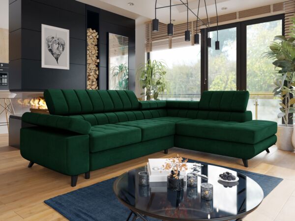 Ecksofa Nord Premium (Farbe: Piano 26 , Seite: Rechts)