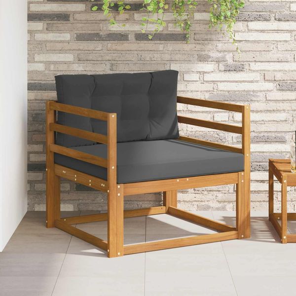 vidaXL Outdoor Mittelsofa Natur 3436254