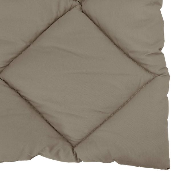 vidaXL Winterbettdecke Hellgrau 135 x 200 cm Mikrofaser 42025740 Bild 8