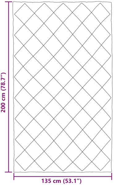 vidaXL Winterbettdecke Hellgrau 135 x 200 cm Mikrofaser 42025740 Bild 10