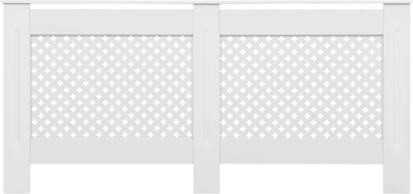 vidaXL Heizkörperabdeckung Weiß 172×19×81,5 cm MDF 284325 Bild 2
